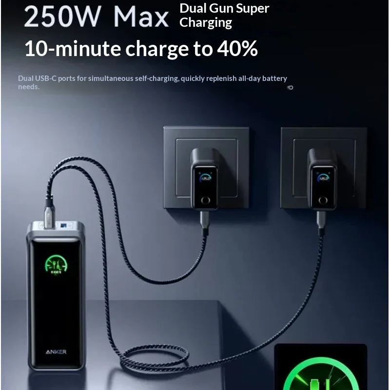 Anker A110A Prime Portable Power Bank 26500mAh 300W Max Fast Charging Airline-Approved for Laptops iPhone Huawei and Xiaomi