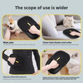 Pet Hair Remover Glove - Reusable Dog Cat Grooming & Deshedding Glove for Furniture & Car - Washable Hair Removal